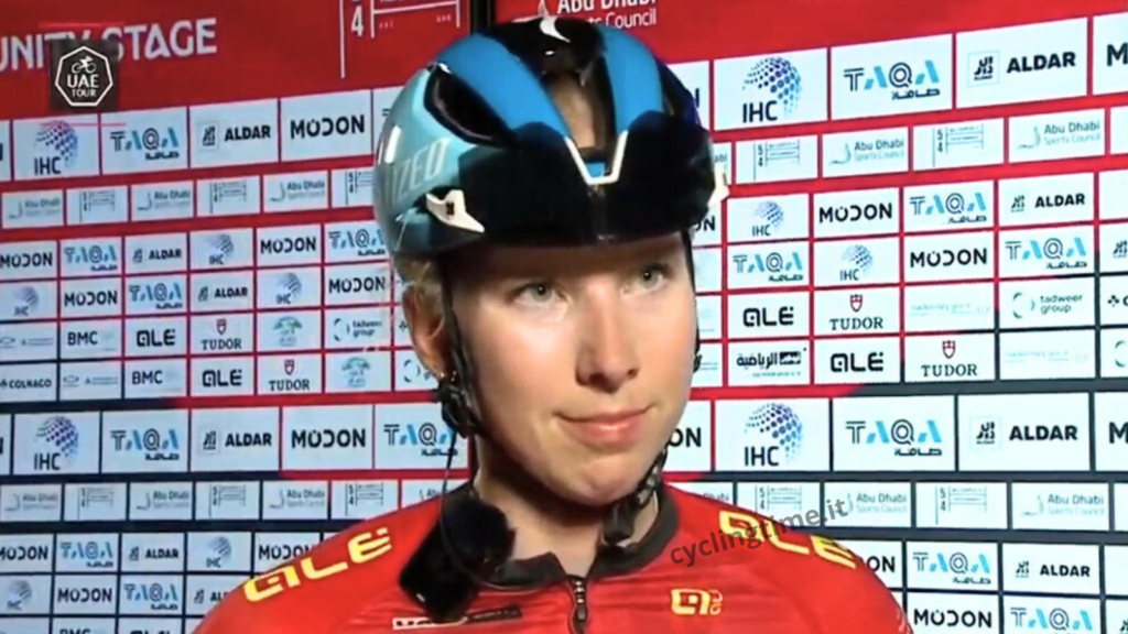 Lorena Wiebes apre a UAE Tour wiebes-cyclingtime