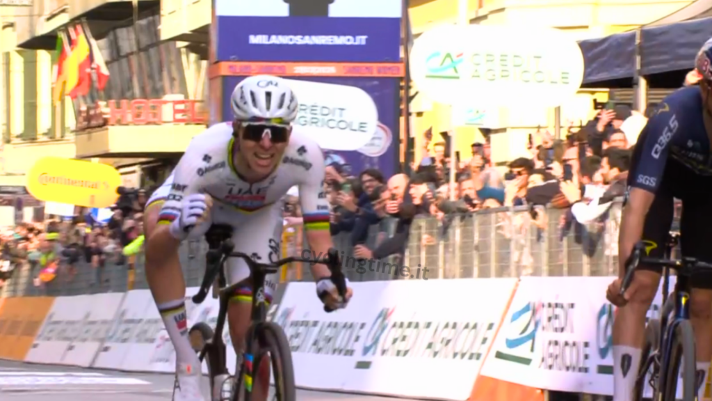 Pazzesco Pogacar! La Sanremo è sua! cyclingtime-tadej-pogacar