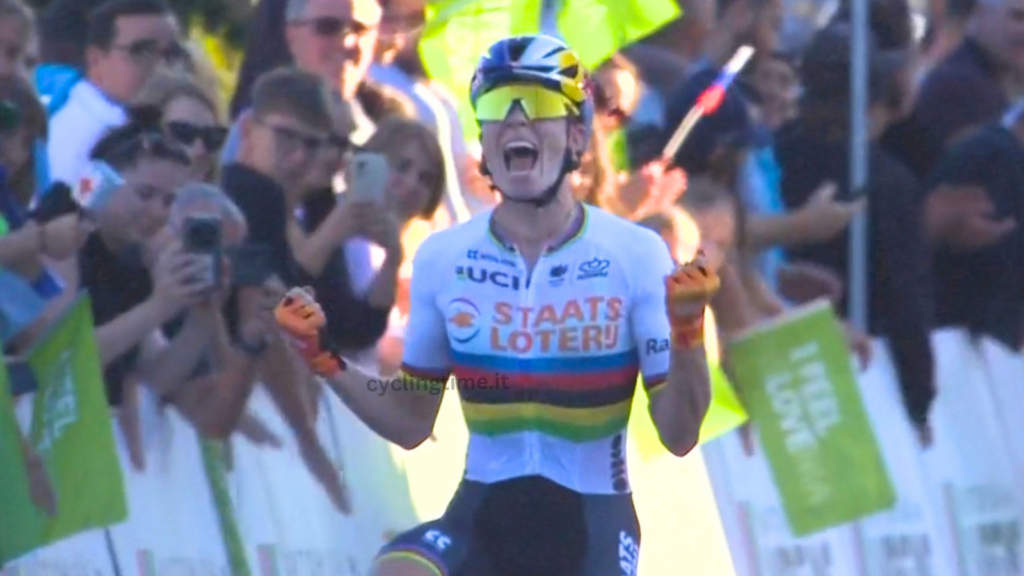 Vollering imbattibile anche in Europea cyclingtime-demi-vollering-lubjana